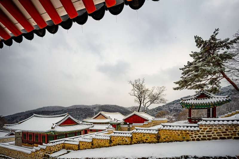 Main Palace at Namhansanseong Fortress