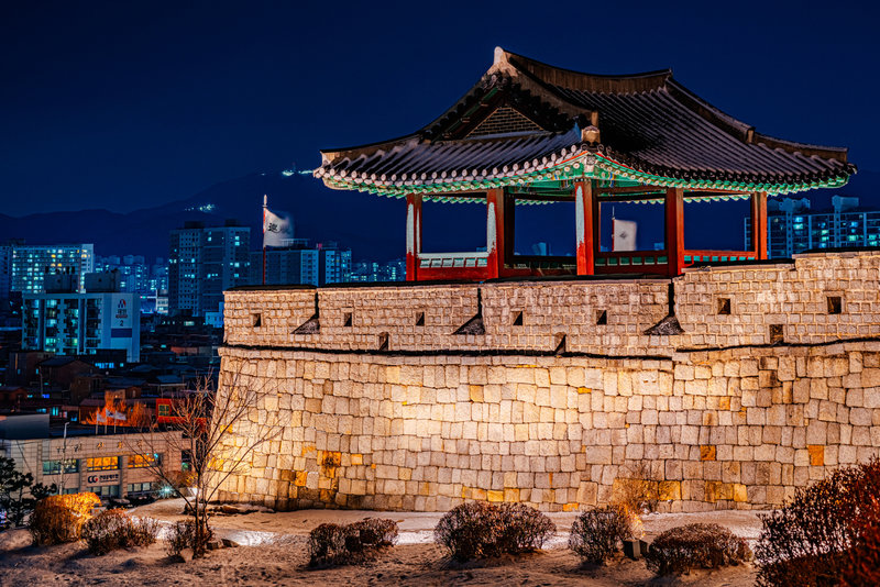 Pavilions of the Hwaseong Fortress Wall