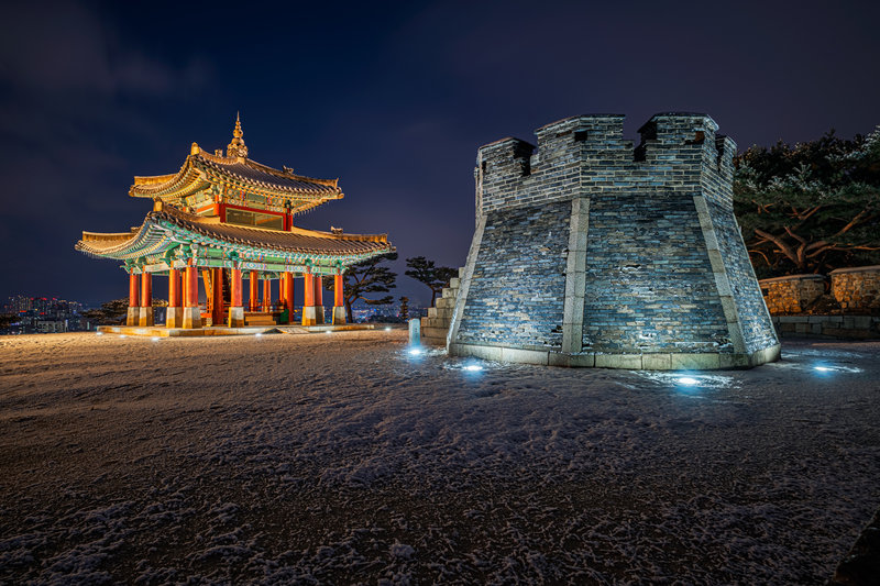 Command Post on the Hill at Hwaseong Fortress