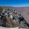 Rocks at the peak