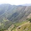 Looking from the Siddhalek top, the ultimate destination of the Camino Hiking in Nepal.