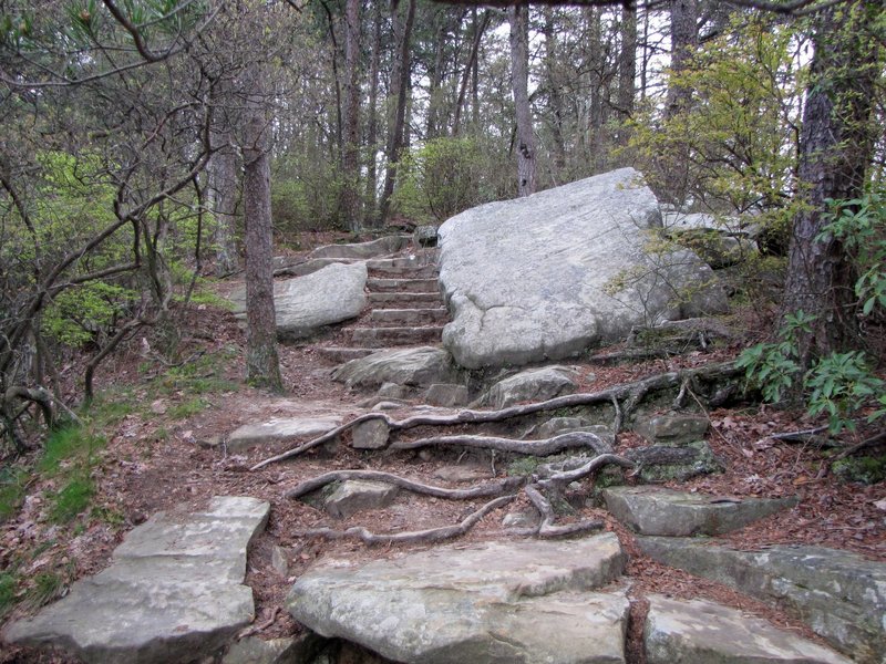 Rock steps