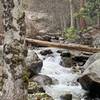 At the end. Great trail. Lots to see. River along the trail the whole time.