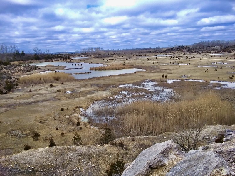 View of Oakes Quarry