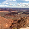 Vast views from Dead Horse Point Overlook