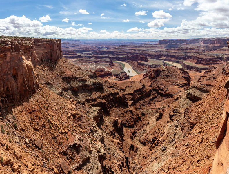 A bend in the Colorado River from Meander Overlook