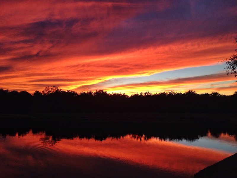 Beautiful clouds.