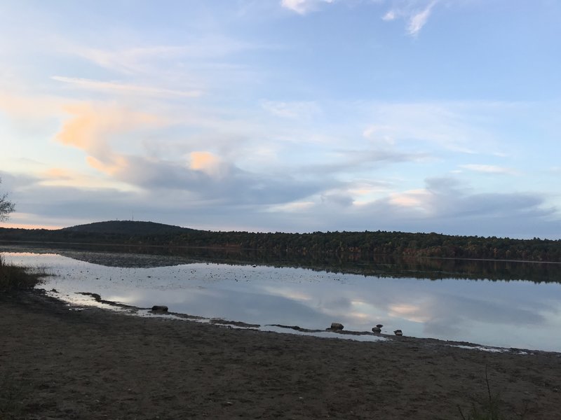 One of my favorite spots on the trail- fisherman's beach. Love the view, and a great opportunity to catch a sunset in the warmer months.