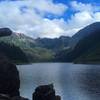 Tomyhoi lake looking east. "toward trail"