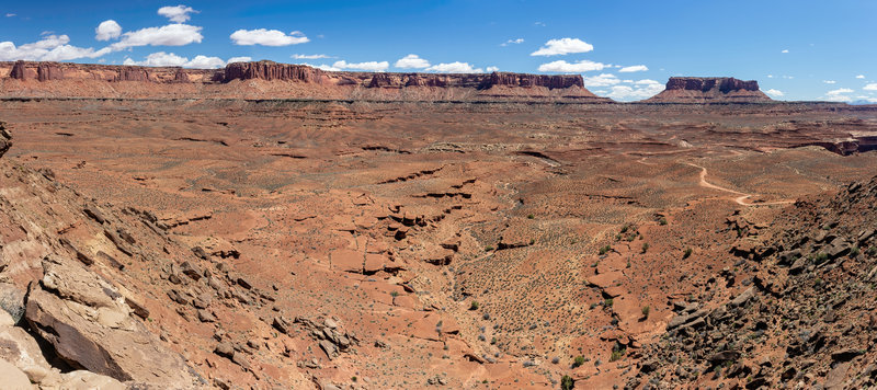 Murphy Basin framed by Grand View Point and Junction Butte