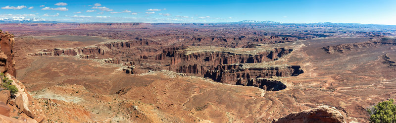 Monument Basin from Grand View Point Overlook