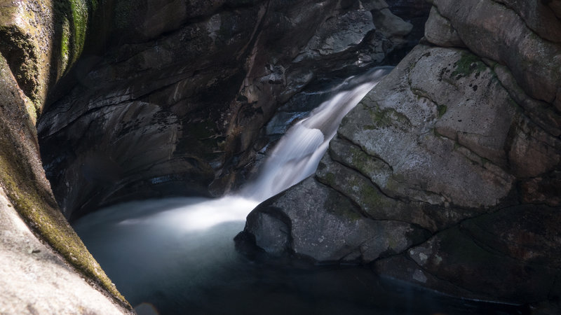 Waterfall in Seven Tubs Recreation Area