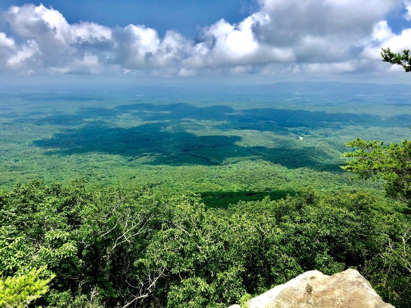 From Cheaha Mountain, Alabama