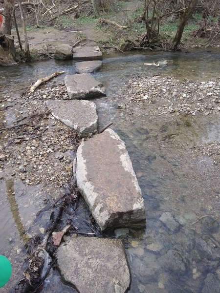 A creek crossing