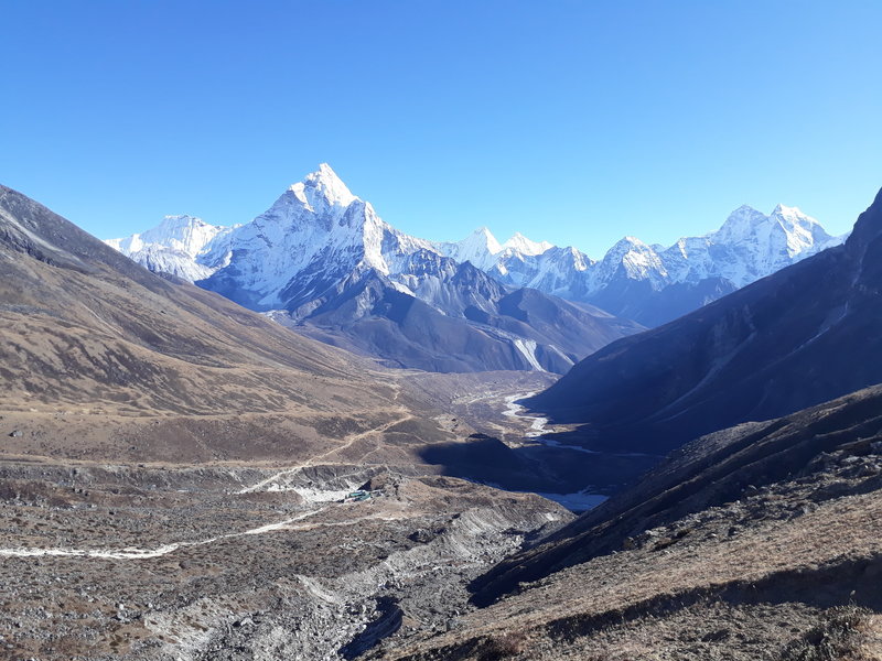 On  the way to Everest Base Camp