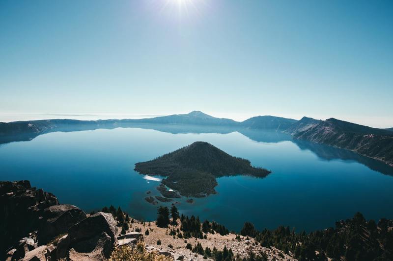 Watchman Overlook at Crater Lake National Park