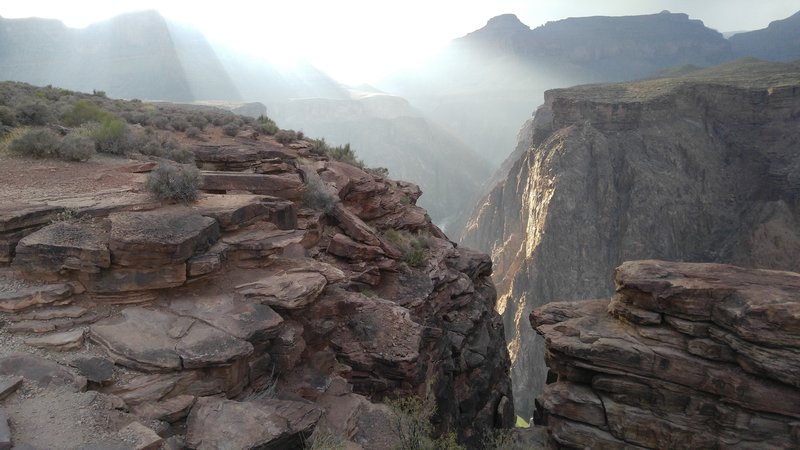 Sunset at Plateau Point