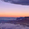 Total cloud inversion near Desert View, Grand Canyon National Park
