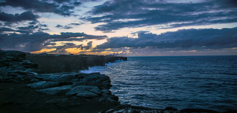 Dark Morning Hawai'i Volcanoes National Park