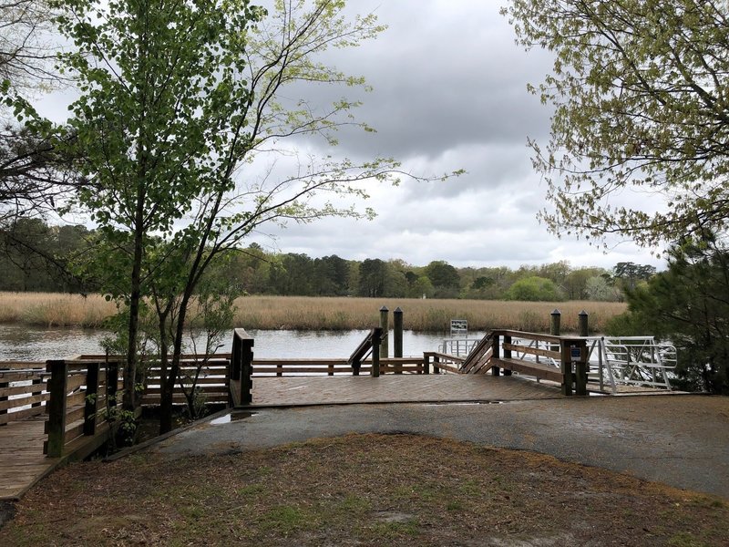 ADA Canoe & Kayak Launch and dock.