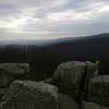 The view from Chimney Rock in Catoctin