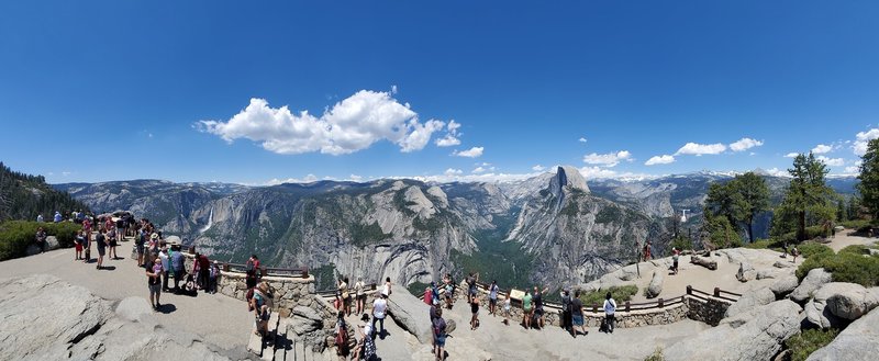 Panorama from Glacier Point