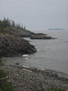 Trail to Scoville Point, Rock Harbor, Isle Royale National Park, Michigan