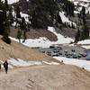 Lassen Peak Trail: Heading back to parking lot