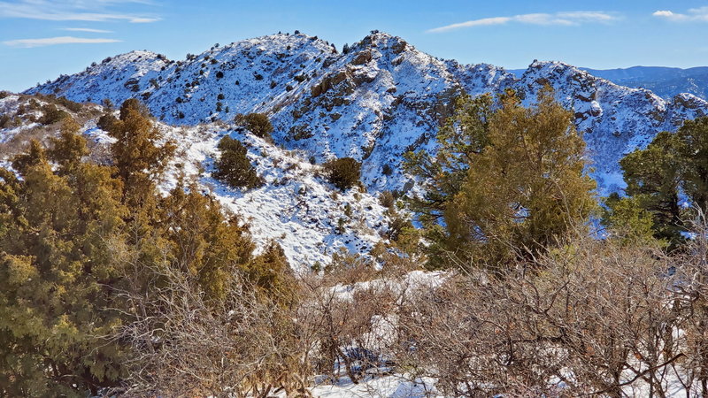 View of Fremont Peak from the Summit Trail