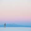 White Sands, United States - Minimal hike on the dunes