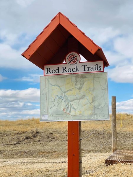 Trailhead to Red Rock Trails