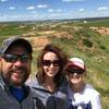 Family hike to the top of Red Rock