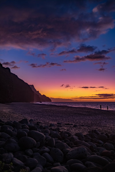 Kalalau Beach - last sunset