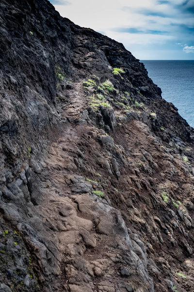 Kalalau Trail - Crawler's Ledge