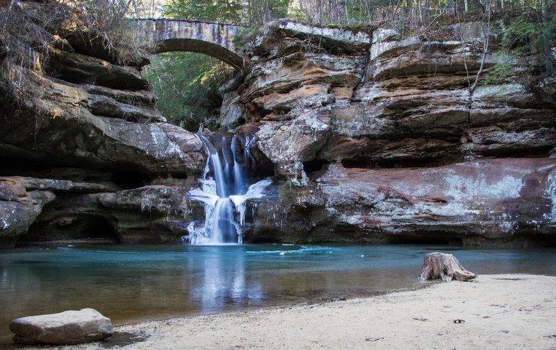 Old Man's Cave, Upper Falls