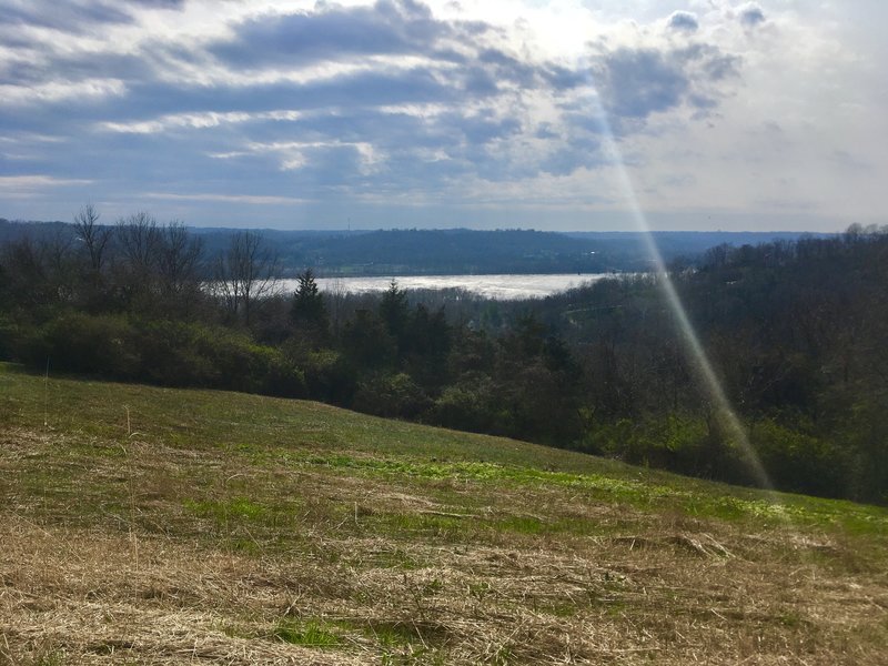 View from Woodland Mound