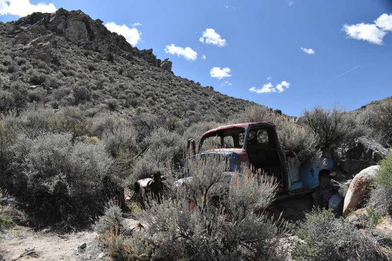 Here's the truck! About half way-ish or so along the trail.