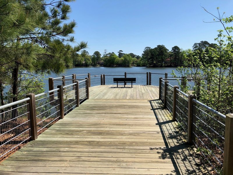 Overlook at Lake Smith/Lake Lawson Natural Area.