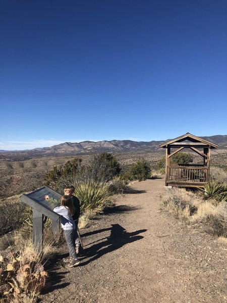 Lookout structure on Grandview Trail (T130)