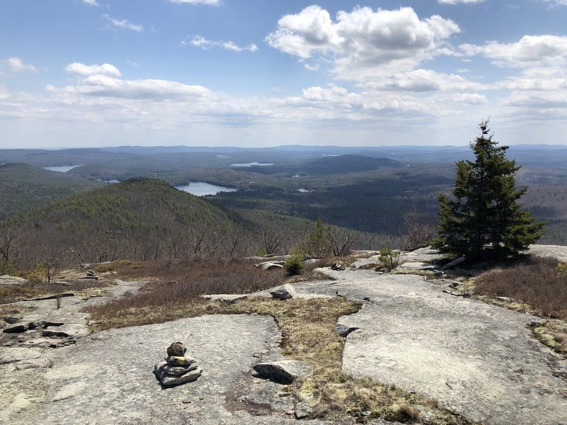 The last great view along the Vista Trail before you move below the treeline