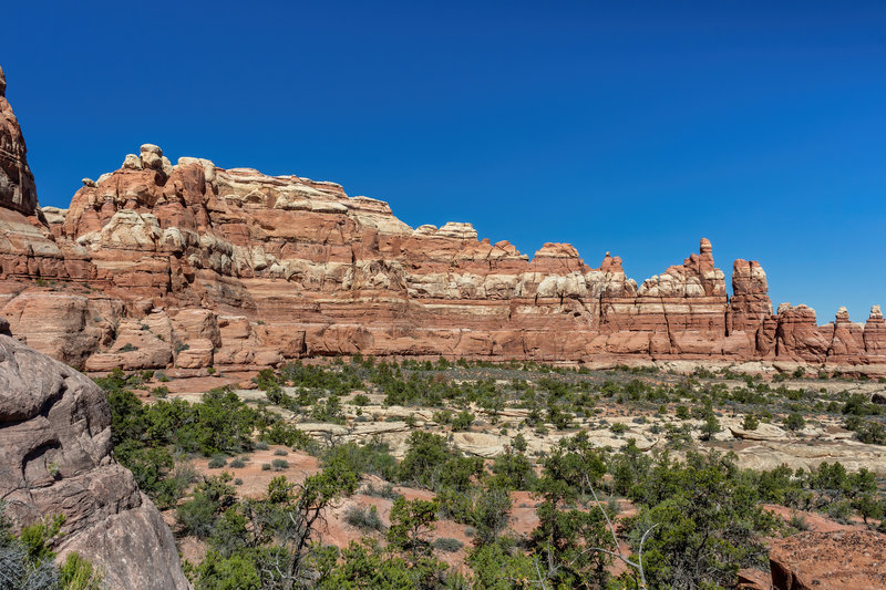 Needles north of Chesler Park