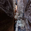 A fine stretch of slot canyon on the Joint Trail