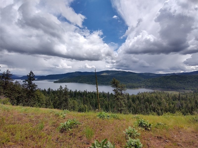 Chatcolet Lake, Looking East to Saint Joe River