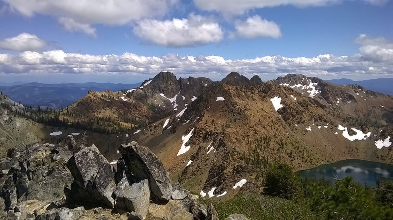 View from Siligo Peak.