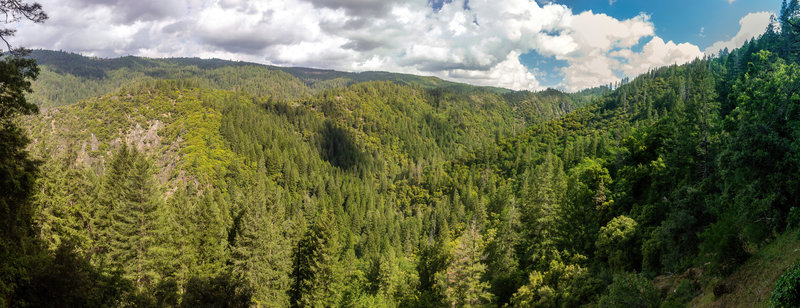 View from Deadwood Ridge.