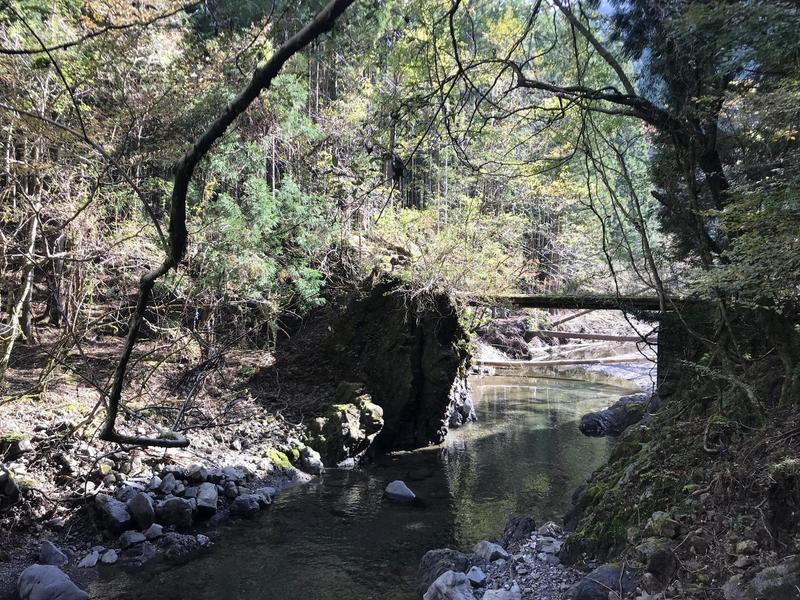 Pretty bridge over the creek.