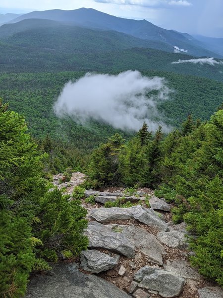 South Slide, Tripyramids in June