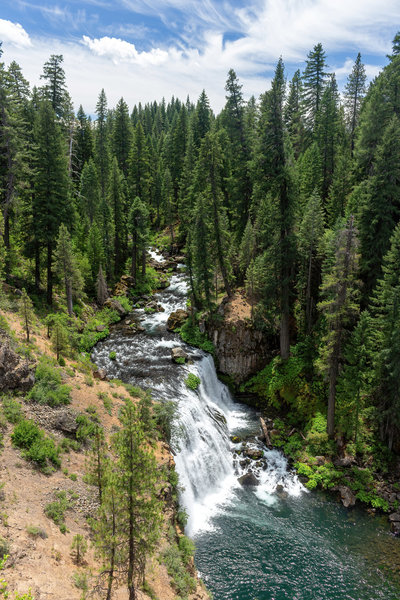 Middle Falls from the overlook