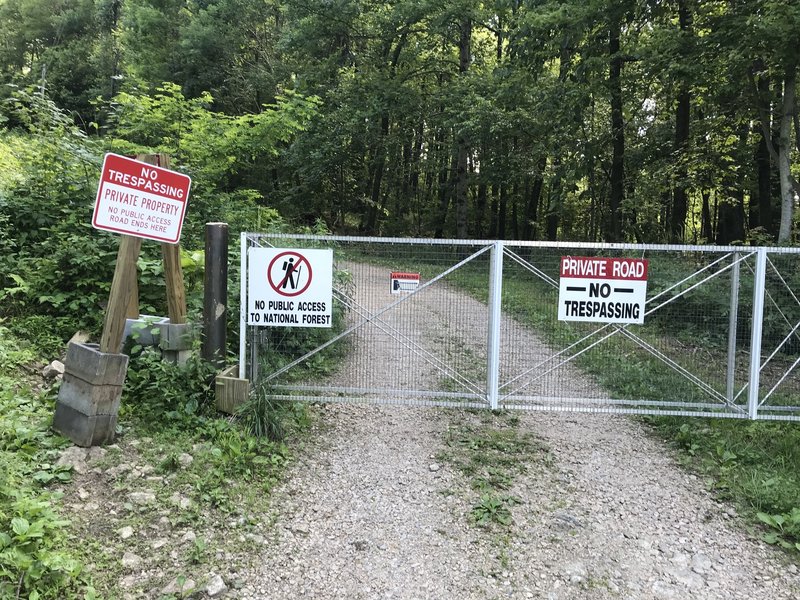 Access issues from Fish Hatchery parking lot. Recommend Cash Hollow route to Spy Rock.