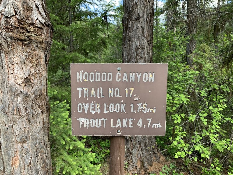 Trailhead Sign